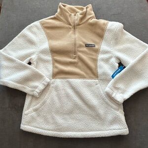 NWOT Columbia QuarterZip